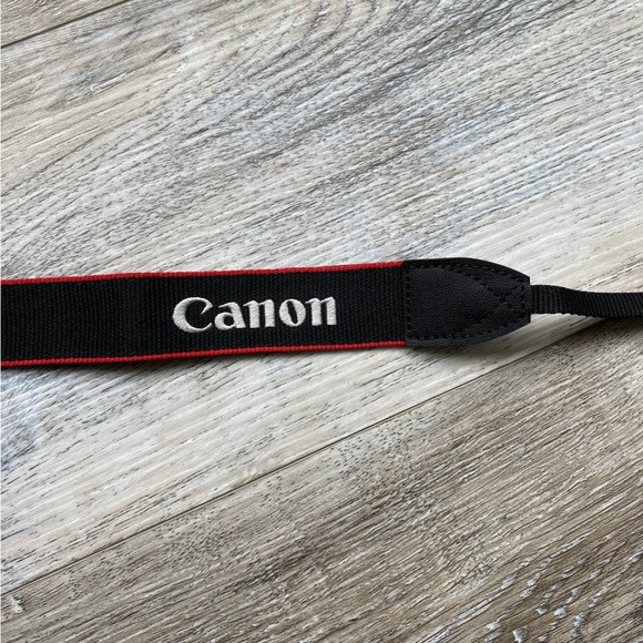 3/$20 CANON anti slip adjustable camera strap black - Picture 2 of 6
